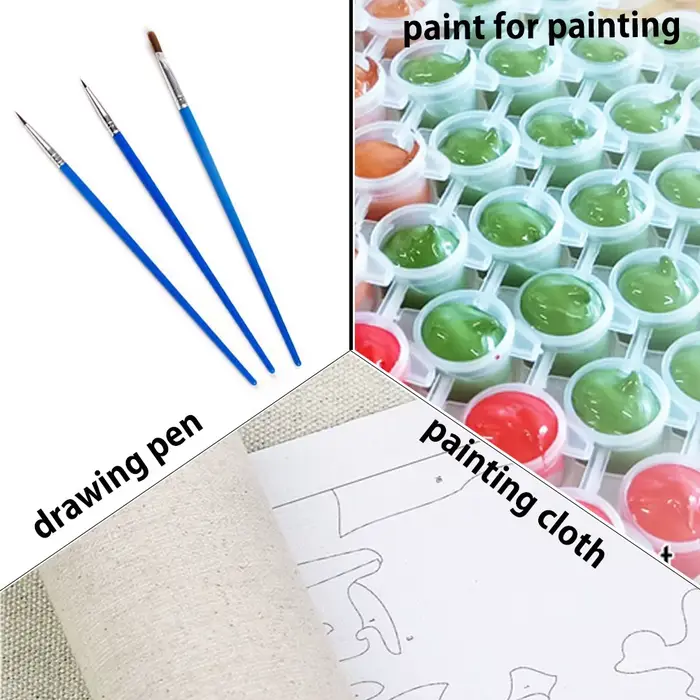 Peinture à l'huile par numéros