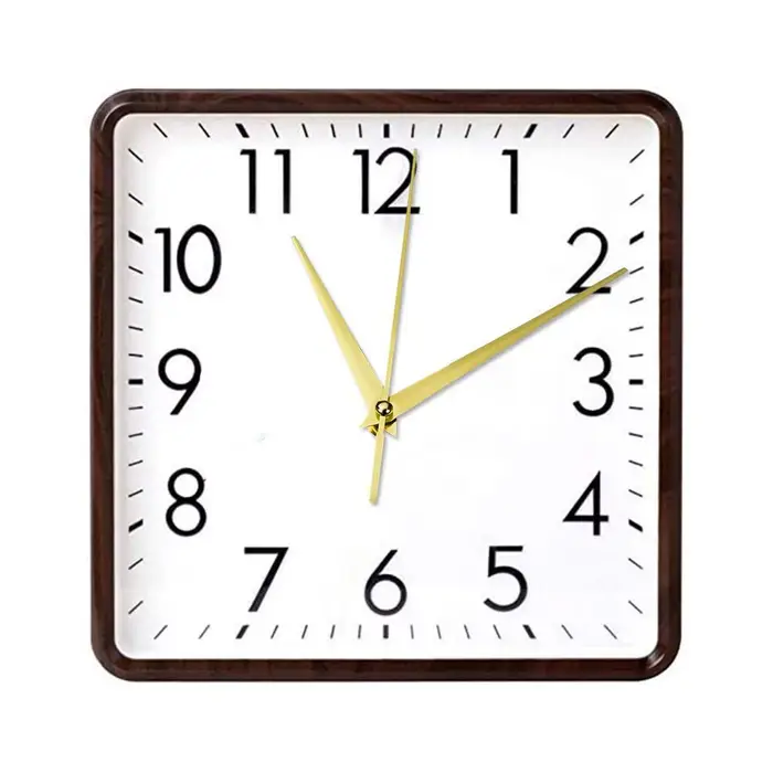 Grande horloge murale silencieuse 5168S, mouvement d'horloge à Quartz, pièces de réparation + mains,