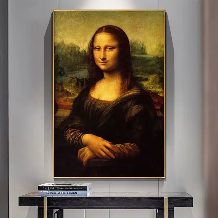 Tableaux sur toile de la célèbre Mona Lisa de Léonard de Vinci