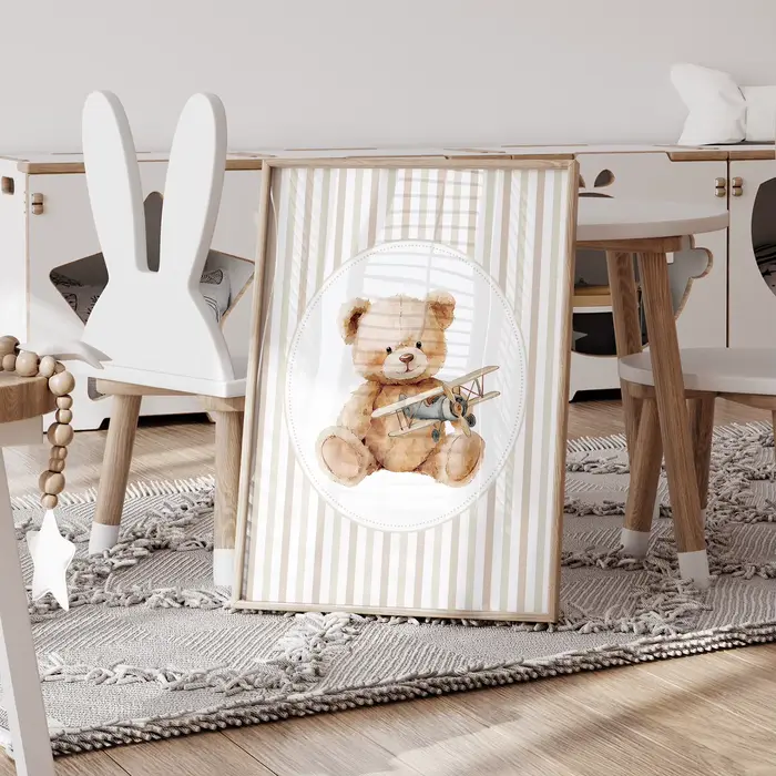 Lot de 3 tableaux personnalisés avec nom