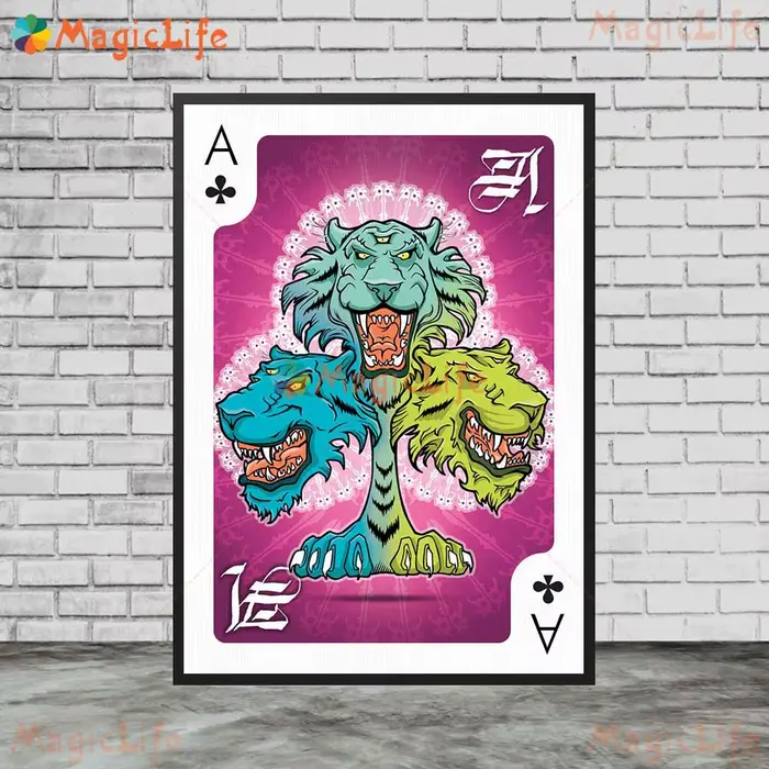 Illustration de Bar de cartes à jouer de Poker