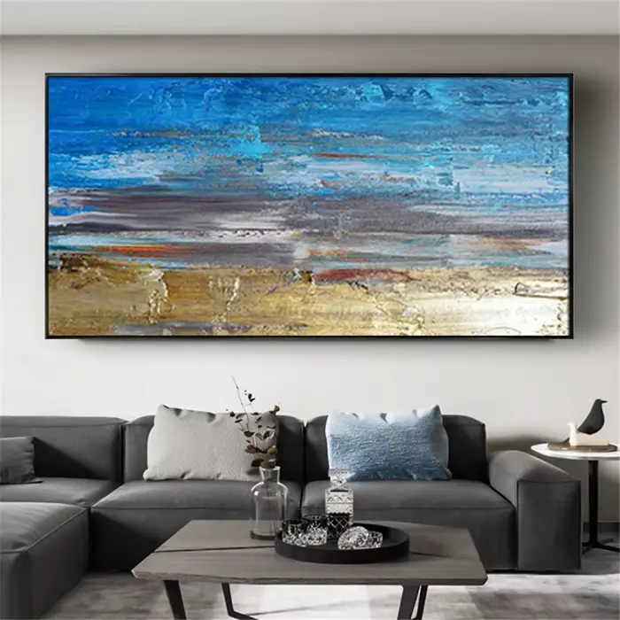 Peinture sur toile sans cadre