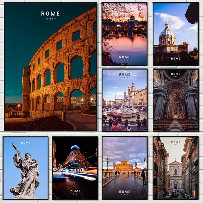 Affiche de Voyage de Rome