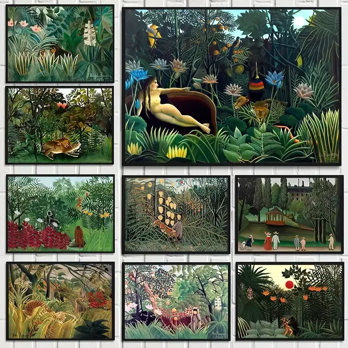 Affiche Vintage Henri Rousseau