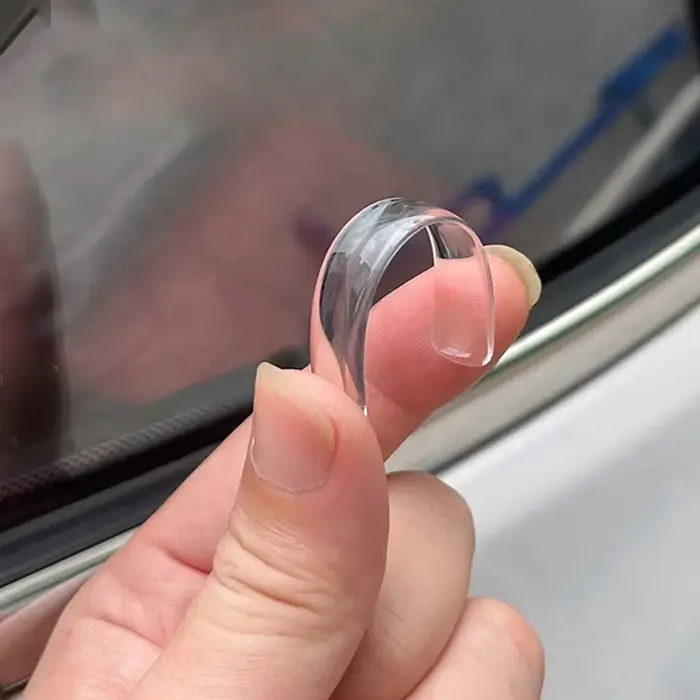 Autocollant transparent anti-collision en silicone
