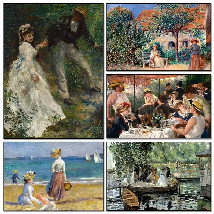 Affiches d'art vintage de Pierre Auguste Renoir
