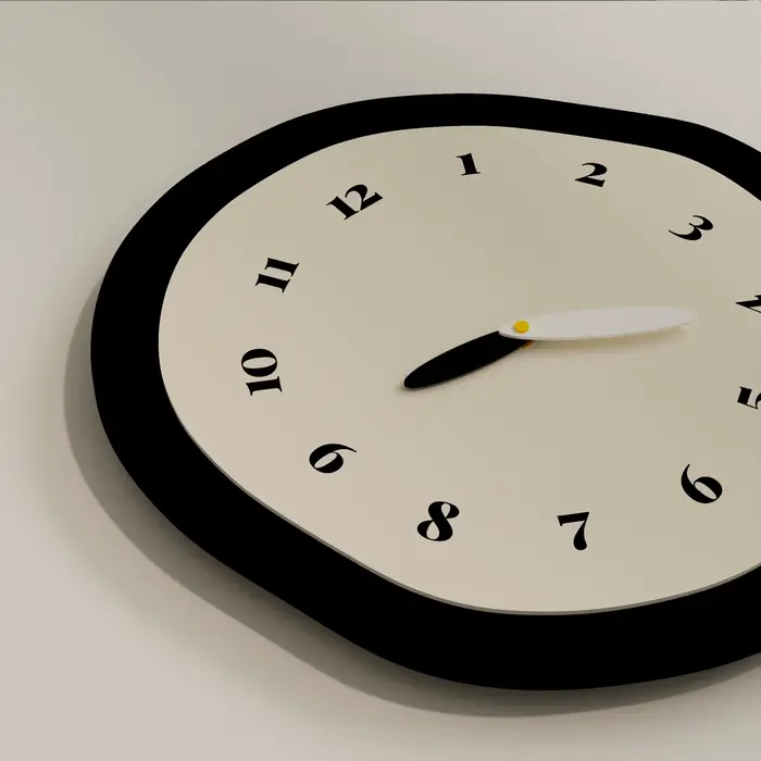 MOMO horloge murale scandinave Restaurant Ins