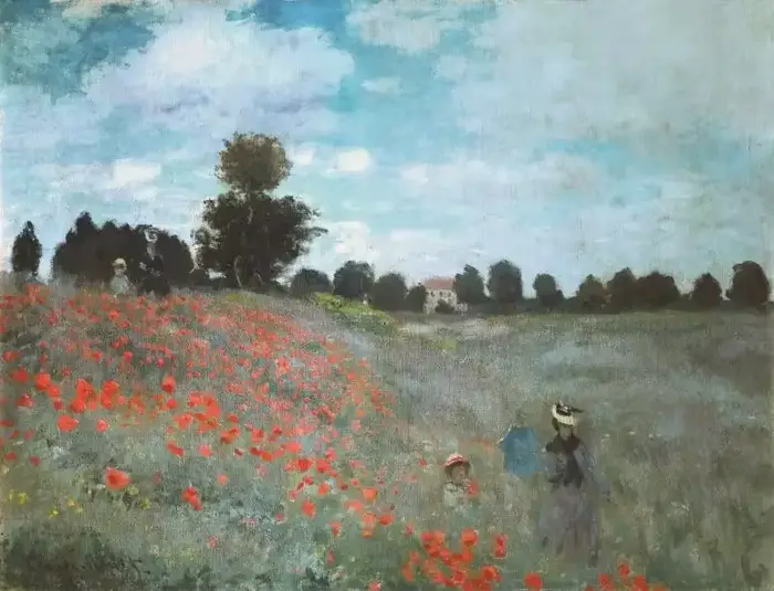 Impressionnisme œuvre série Claude Monet toile peinture affiche esthétique HD impression mur Art aff
