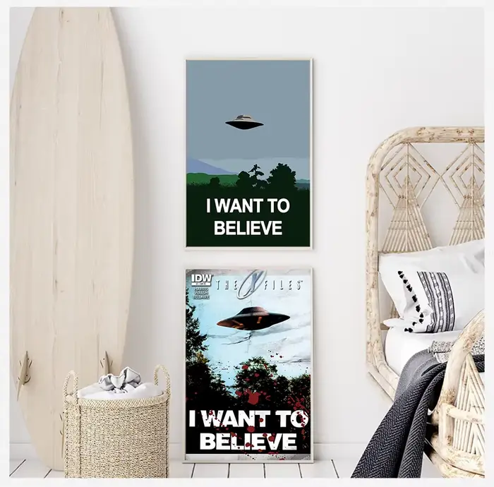 Affiches d'art mural sans cadre