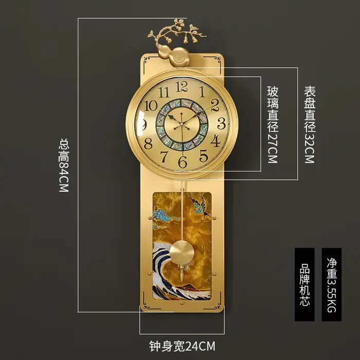 Horloge murale De bureau moderne esthétique Chic Unique italie horloge murale Style artistique Reloj