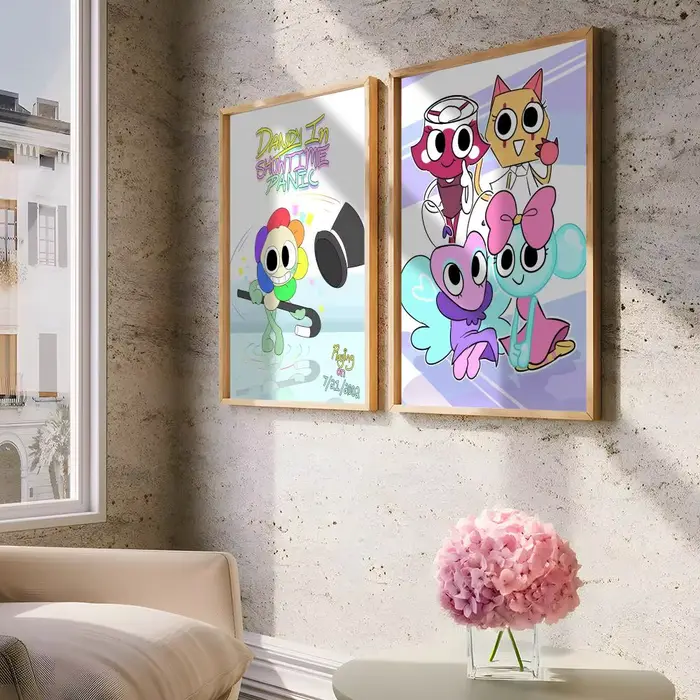 Jeu d-dandys w-world peinture calligraphie écologique coton toile affiche imperméable mur Art pour la maison et couloir décor cadeau