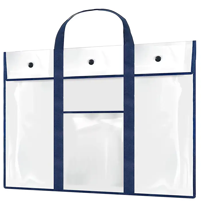 Sac d'affichage en PVC transparent