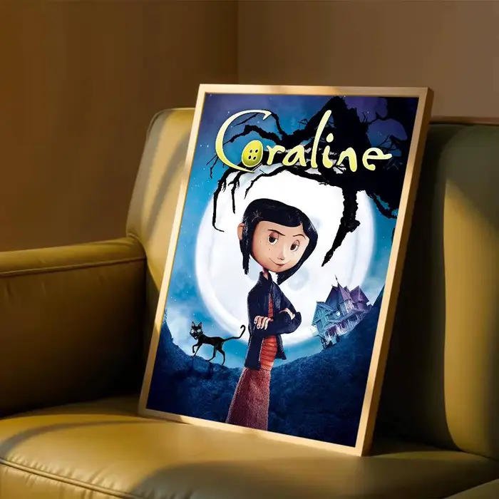 Affiches vintage classiques 5D Anime C-Coraline
