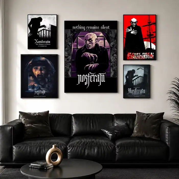 Peinture de film d'horreur classique N-Nosferatu