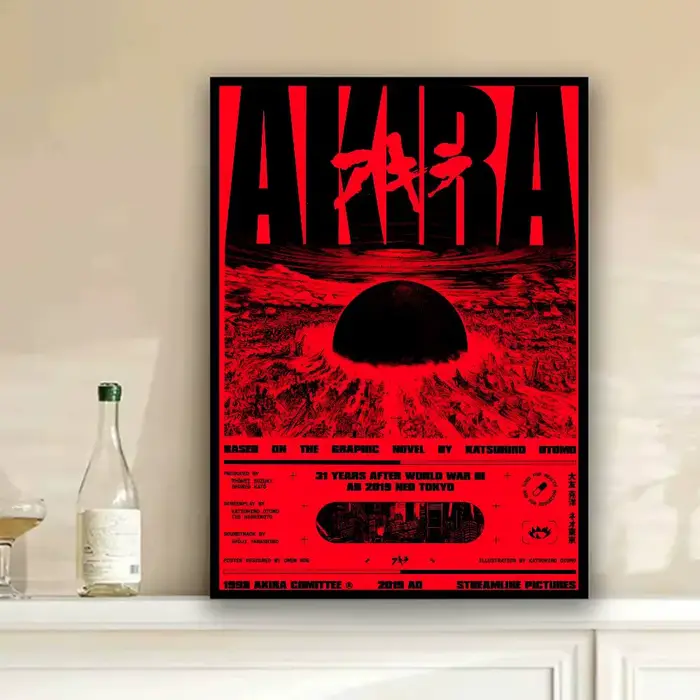 Affiche d'anime classique A-Akira