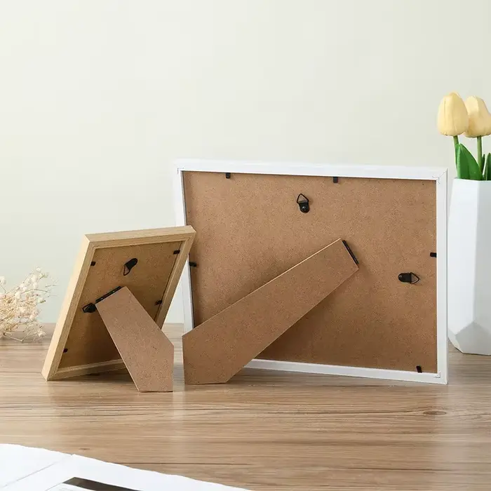 Cadre photo en bois pour accrocher au mur 10x15 15x20 20x25 cm A4