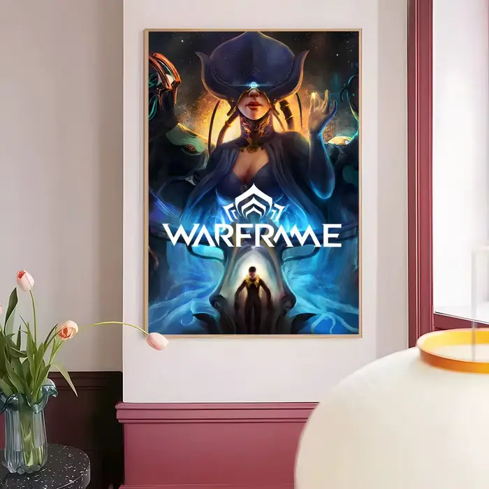 Affiche de jeu vidéo W-Warframe