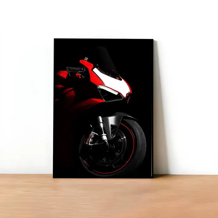 D-Ducati affiche Kraft Club Bar papier Vintage affiches mur Art peinture chambre étude autocollants