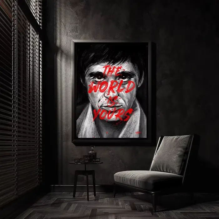 Peinture sur toile El Chapo