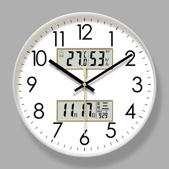 Horloge murale atomique moderne