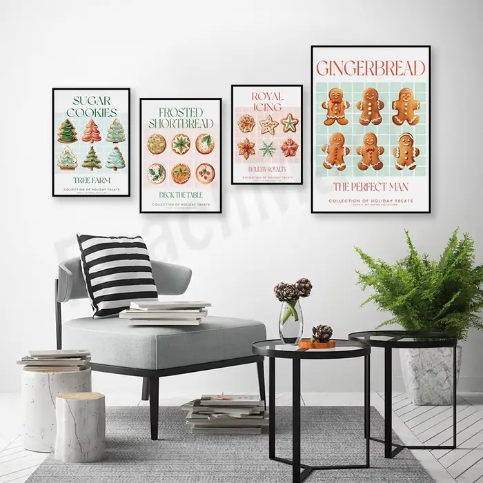 Art de Noël, Biscuits de Noël