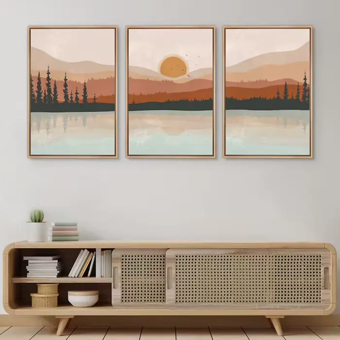 Ensemble d'art mural de 3 affiches