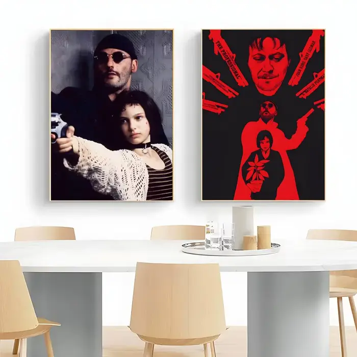 Affiche de film d'action L-Leon The Professional