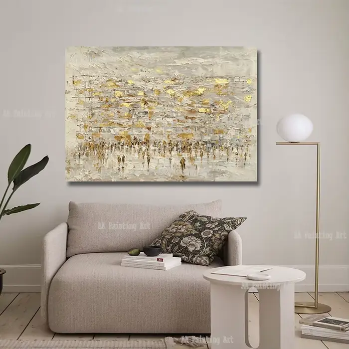 Grande toile d'art de luxe