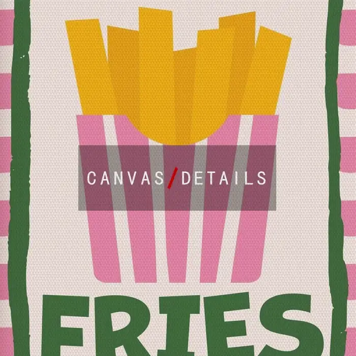 Affiche de citation artistique couleur alimentaire