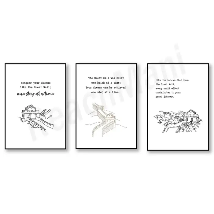 Grande muraille d'inspiration: citations inspirantes