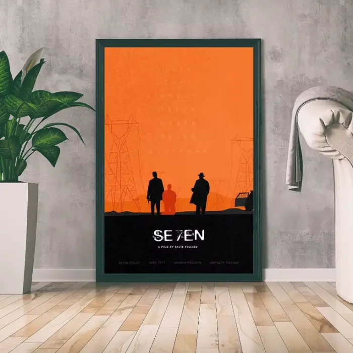 Affiche de film fantastique minimaliste