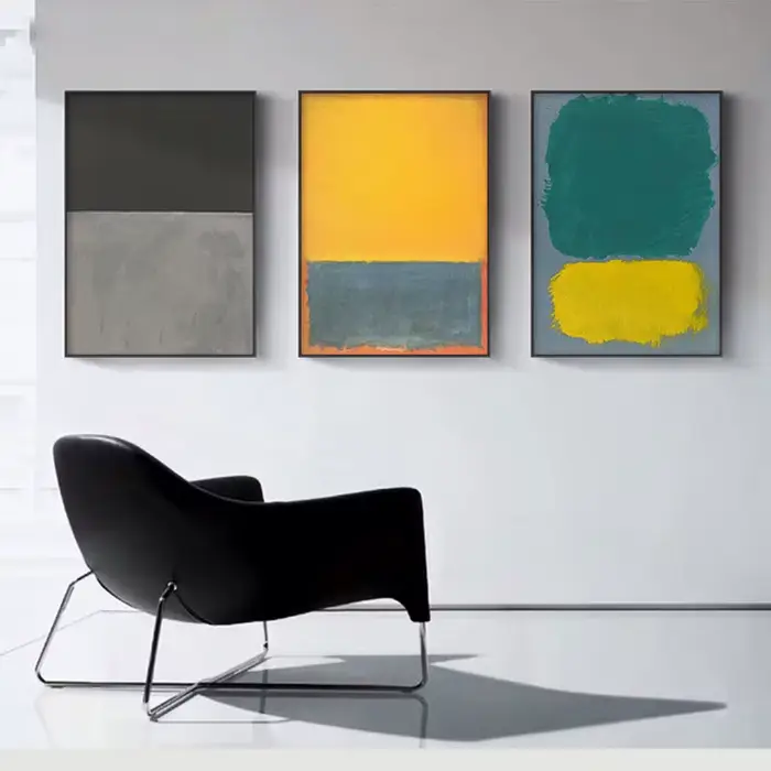 Peinture sur toile abstraite Mark Rothko