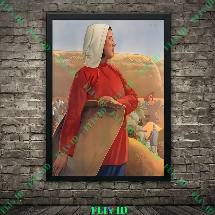 Affiches de propagande sur la production agricole