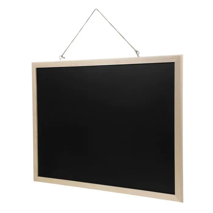 Tableau à bordure en bois pour tenture murale