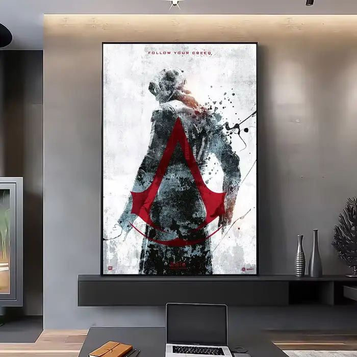 Affiche Murale Autocollante HD Étanche, Décoration Esthétique pour Maison, Salon, Chambre à Coucher,