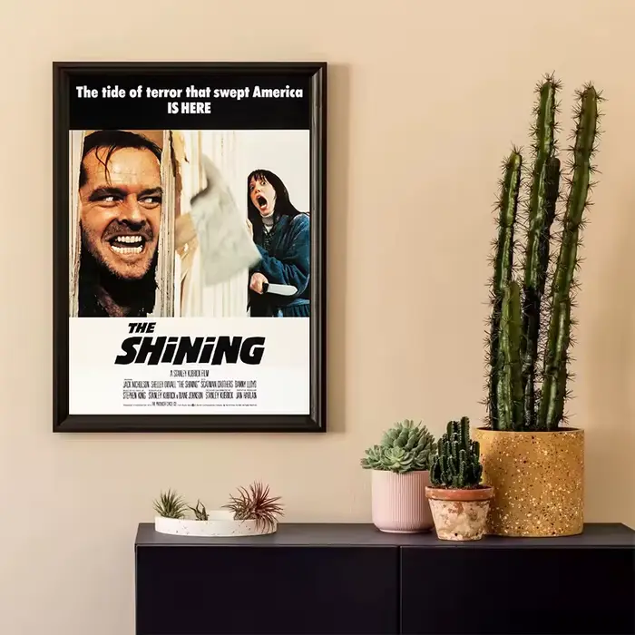 Affiche esthétique du film d'horreur classique T-The-Shining