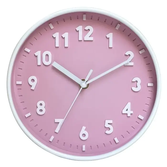Horloge murale 3D mignonne de 8 pouces