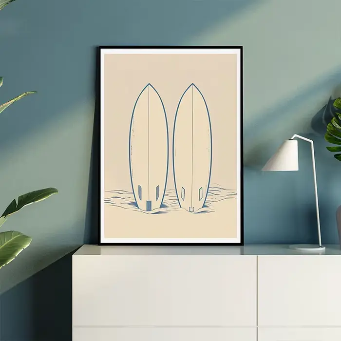 Affiches de Surf de mer Vintage