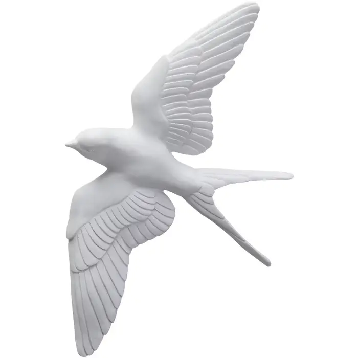 Décoration murale créative d'oiseau 3D