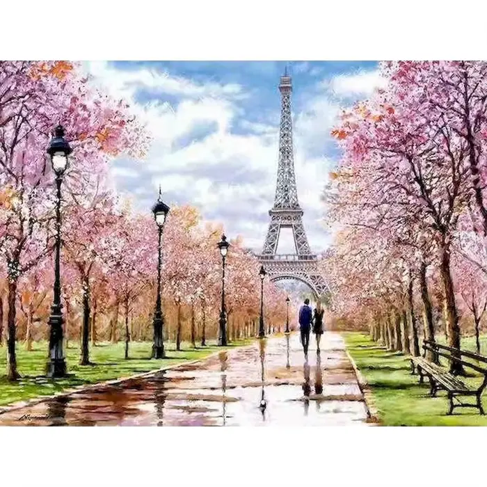 Peinture à l'huile par numéros Van Gogh sur toile, kits DIY, peinture acrylique, coloriage par numér