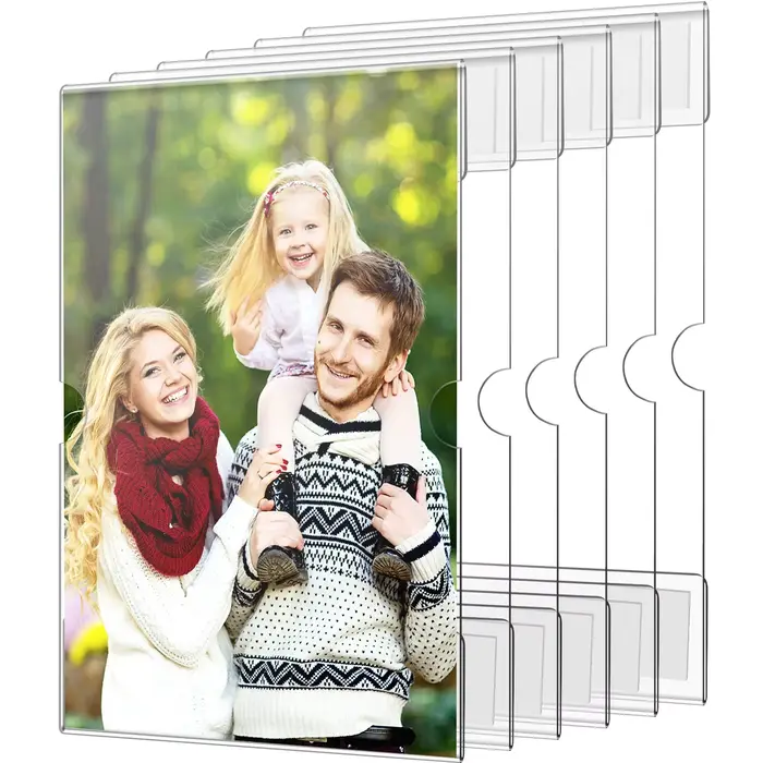 Cadres Photo en acrylique pour mur 10x15cm
