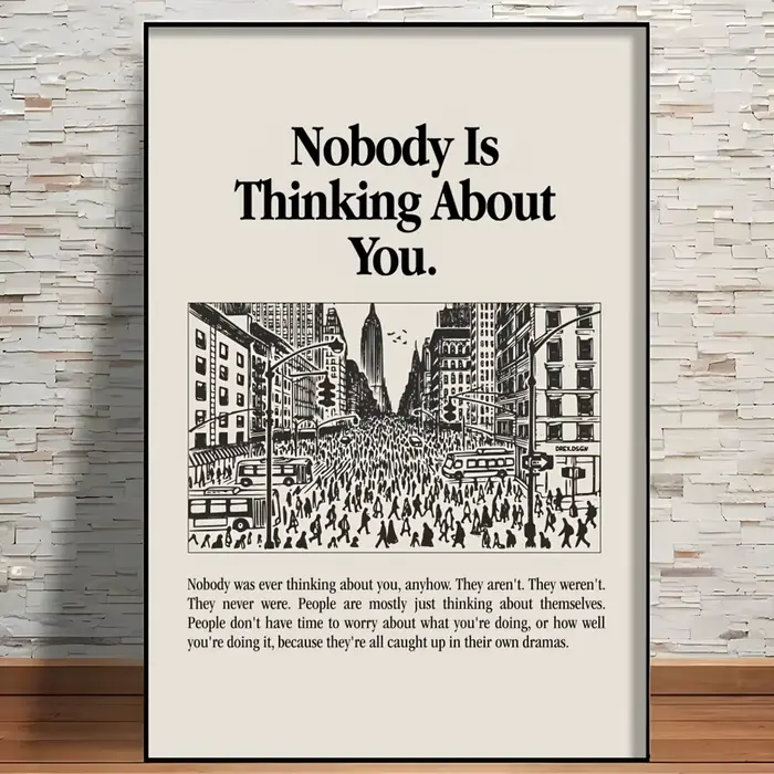 Affiche de Discipline inspirante, autocollant de l'espace parfait, auto-adhésif pour bureau, Home ci