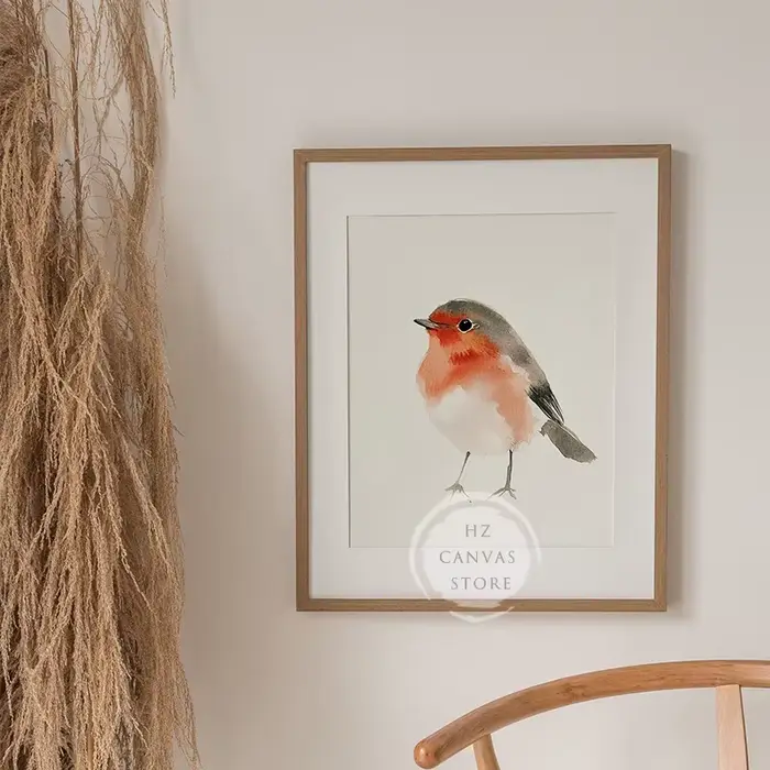 Affiche et impression d'oiseaux Chickadee C.Interconnexion