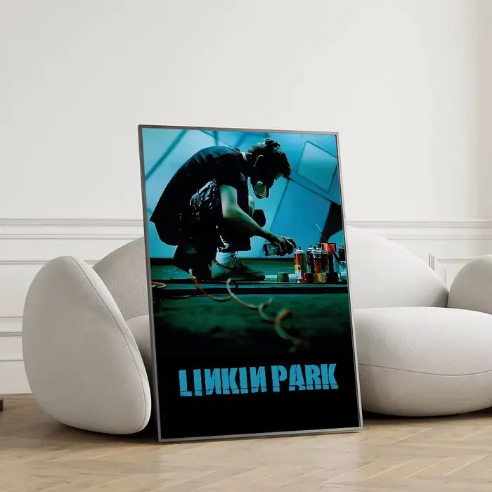 L-Linkin P-Park affiche affiches peintures décoratives étude chambre Bar fond