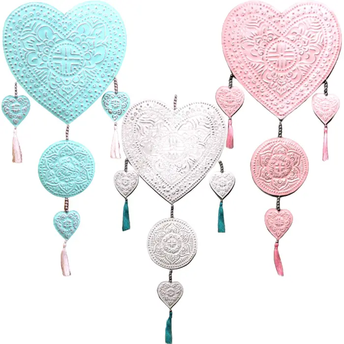 Aluminium Mobile - Hearts