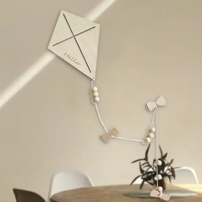 Décoration murale en bois pour chambre d'enfant de style nordique