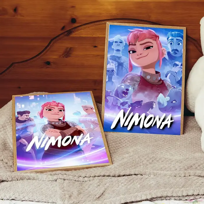 Nimona – affiche de film imprimée
