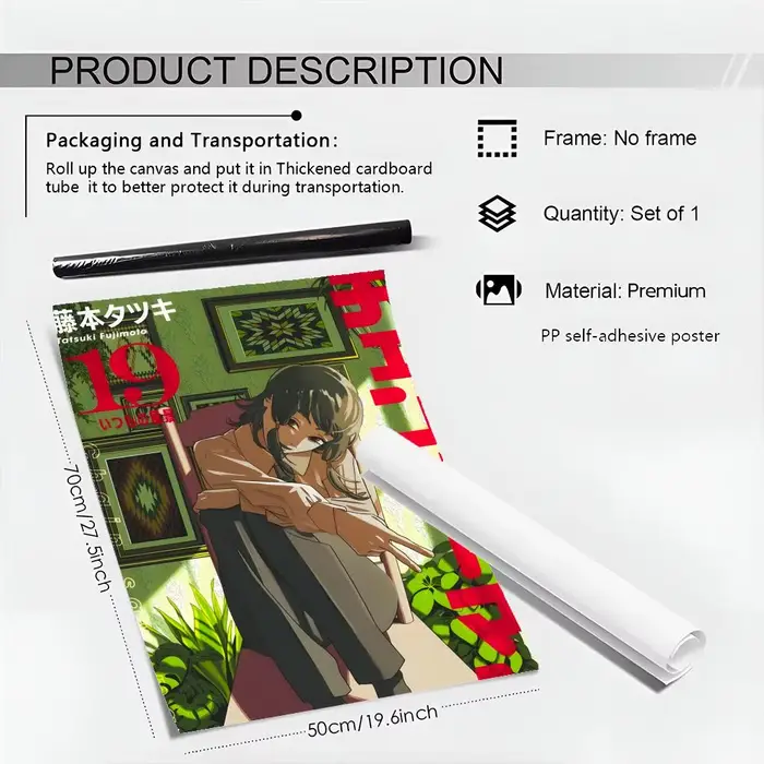 Affiche Fire Punch HD, autocollante