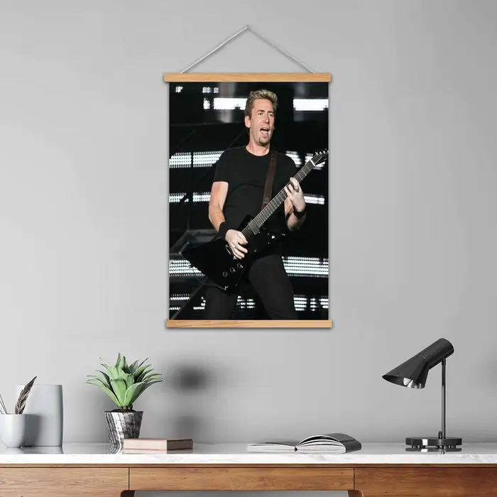 Chad Kroeger – peinture murale encadrée