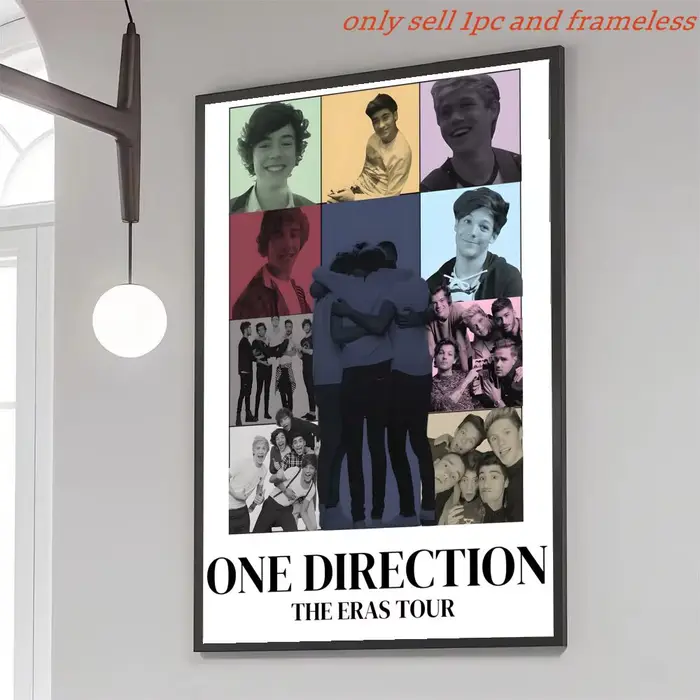 Affiche murale de groupe de rock Music Not-O-One Direction